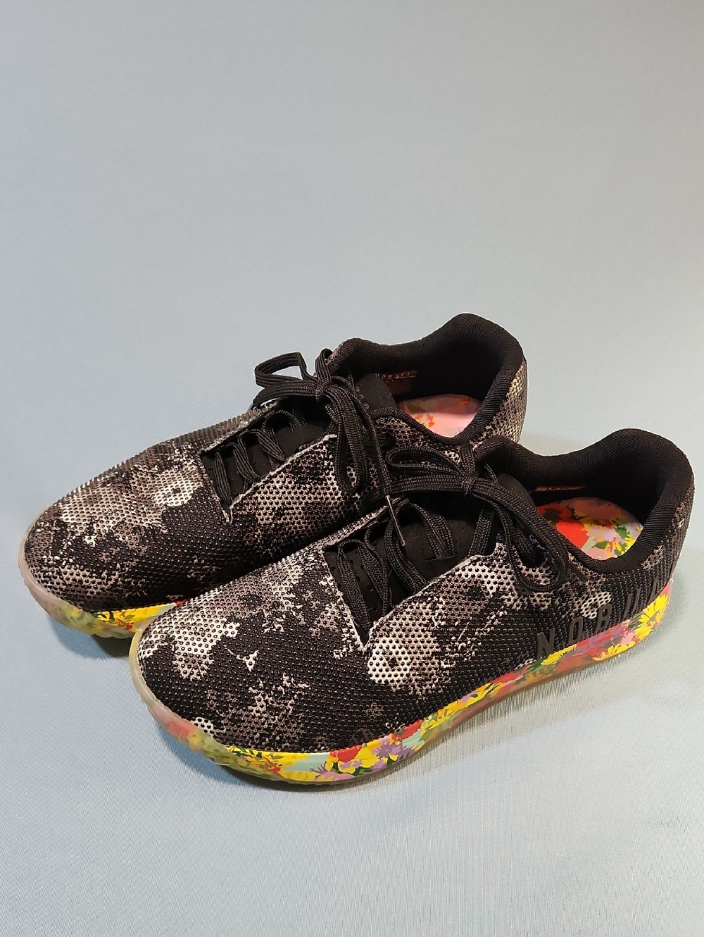 NOBULL Superfabric Floral Trainers. W11, M9.5